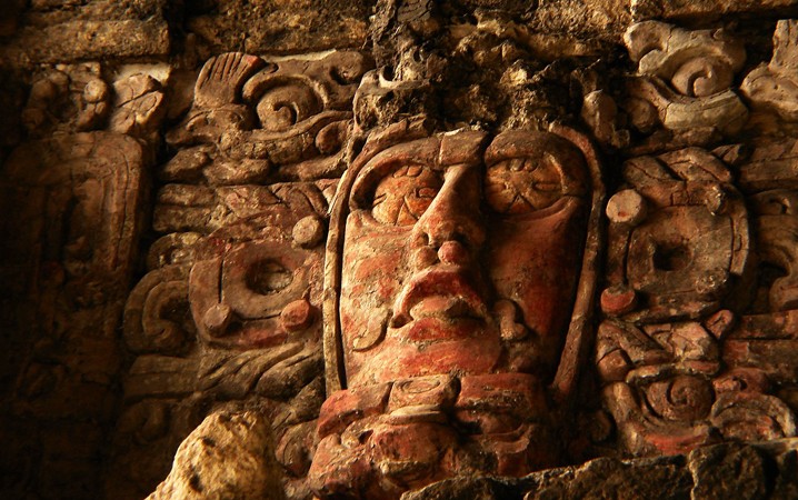 Mascarones de Kohunlich, Quintana Roo