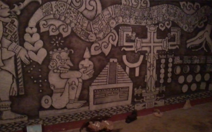 Mural pintado por Vicente MartÃn