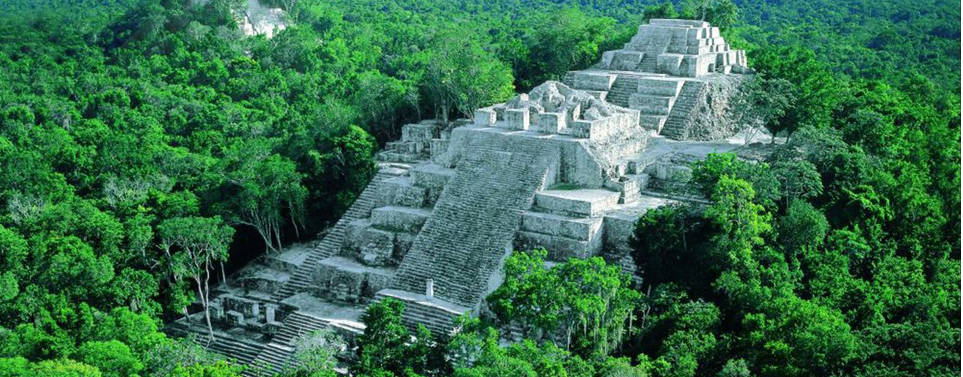 La antigua ciudad de Calakmul La antigua ciudad de Calakmul