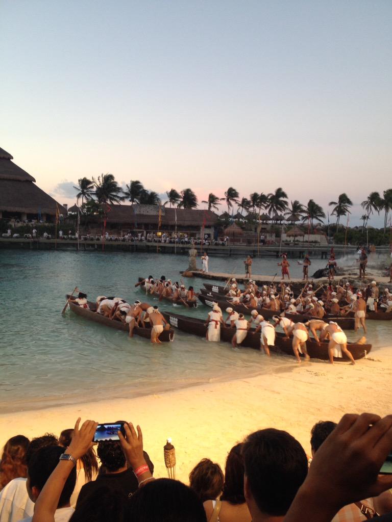 Hora de zarpar, Foto: @XcaretPark