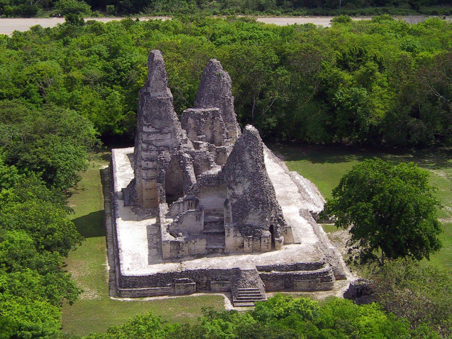 Xpujil, Campeche. Foto de  
pueblosmexico.com.mx.