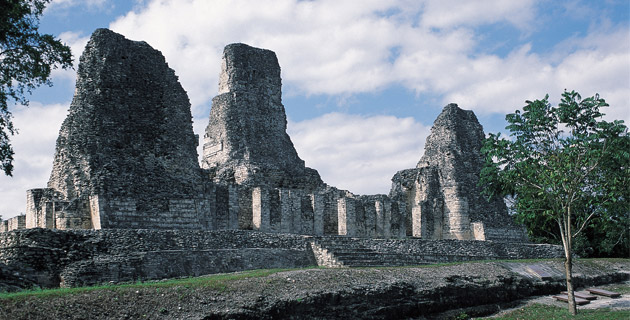 Xpujil, Campeche. Foto de  
pueblosmexico.com.mx.