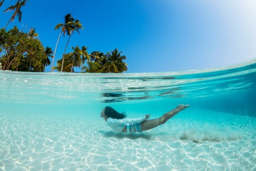 Foto bajo el agua. Foto de Internet.