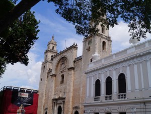 Catedral de Mérida. Foto Lluvia Magaña.