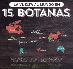 La vuelta al mundo en 15 botanas - Foto de Expedia.mx.